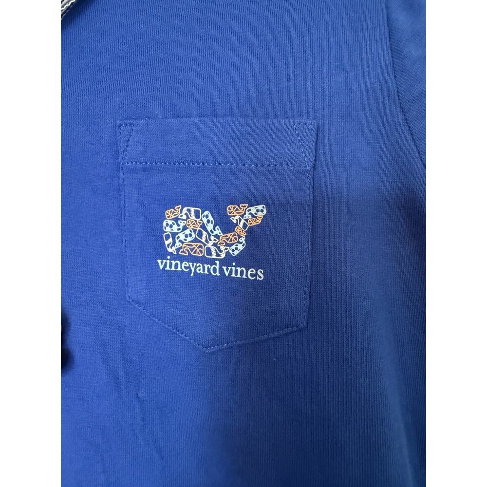 Vineyard Vines Royal Blue Short sleeve Whale Tee 3T NWT - Picture 3 of 7